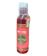 60 ml bottle of Aceite Caliente Sensation Hot, a warming massage oil for a sensual experience